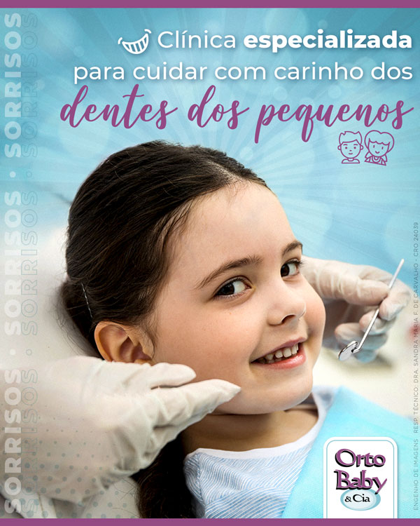 Clínica especializada para cuidar com carinho dos dentes dos pequenos