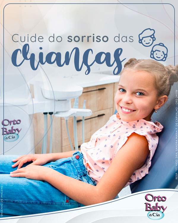 Cuide do sorriso das crianças na Orto Baby!