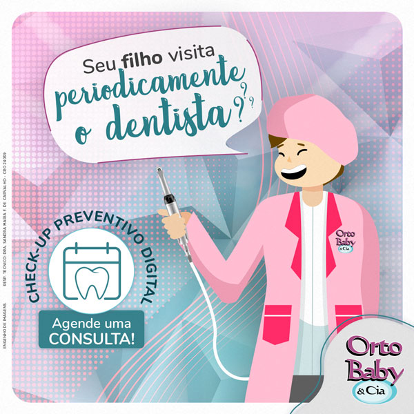 Seu filho visita periodicamente o dentista?