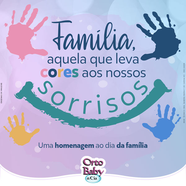 Feliz dia da família!