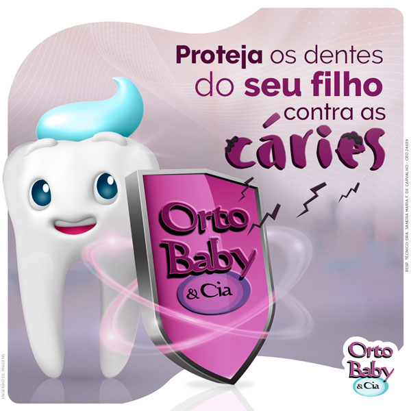 Proteja os dentes do seu filho contra as cáries!