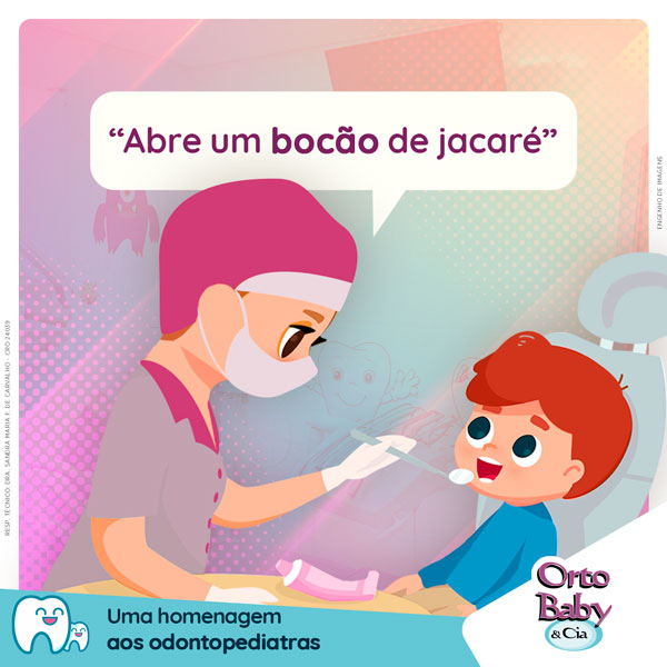 Parabéns, odontopediatras!