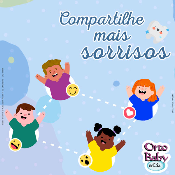 Compartilhe mais sorrisos!