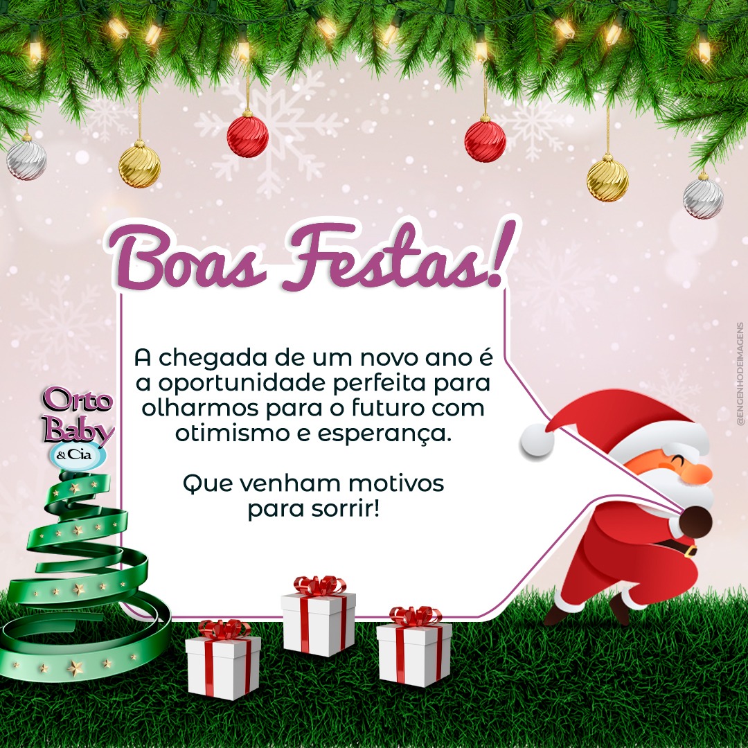 Boas festas e lindo 2023!