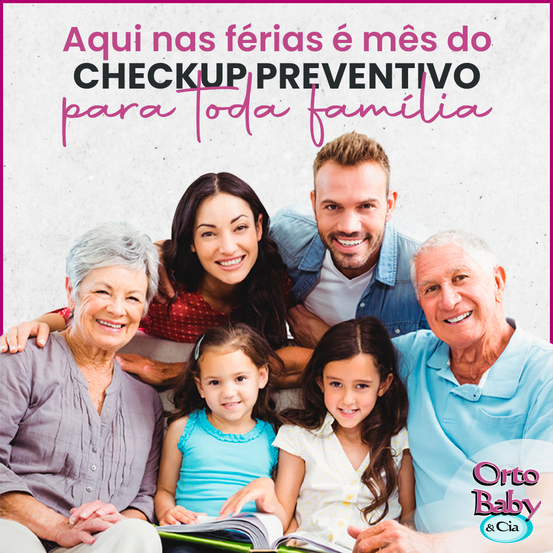 Aproveite o mês das férias para fazer seu CHECKUP PREVENTIVO