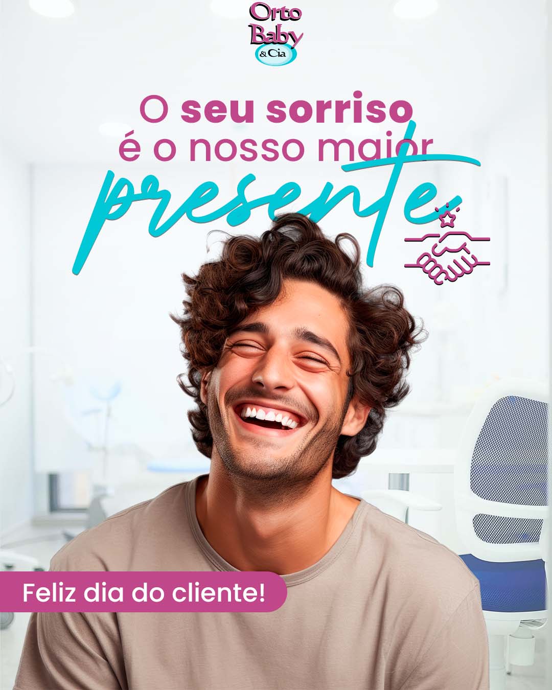 Feliz dia do cliente!