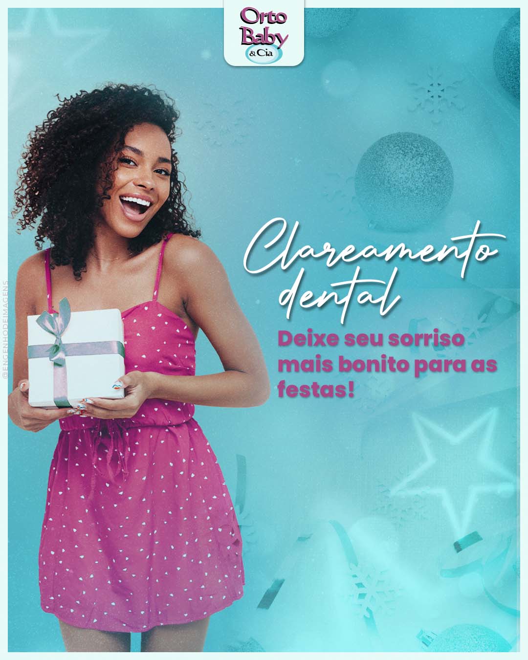 Desperte o brilho das festas com um SORRISO MAIS LUMINOSO! 