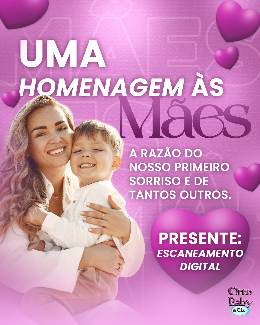 Para todas as mães, nossa eterna gratidão. 