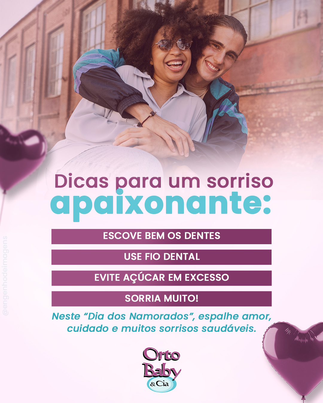  Um sorriso bonito conquista corações! 